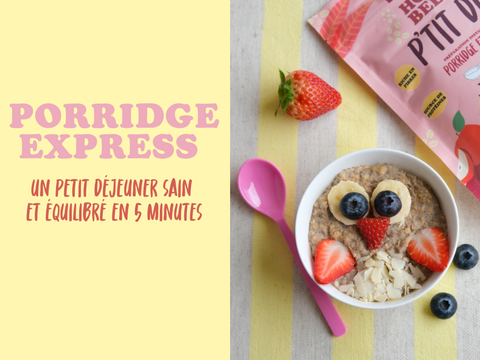 Porridge Express : Recette Facile avec P’tit Déj de Holibelly
