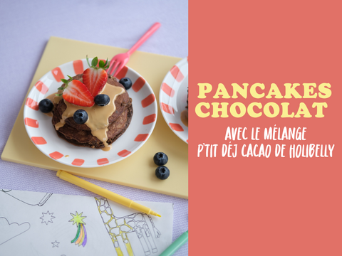 Pancakes au chocolat