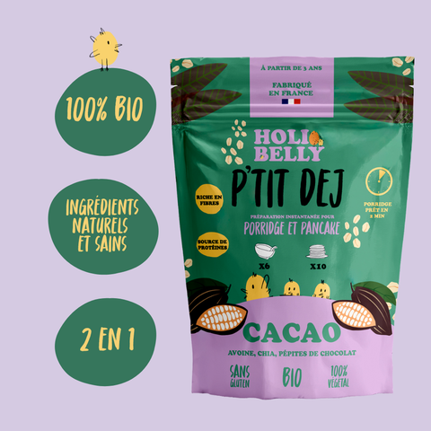 Pack P'tit Déj Cacao