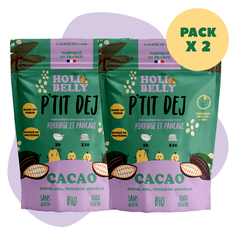 Pack P'tit Déj Cacao