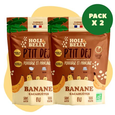 Pack P'tit Déj Banane Cacahuètes