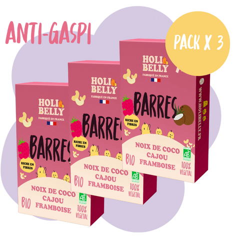 Pack barres Framboise