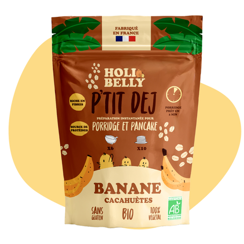 P'tit Déj Banane Cacahuètes