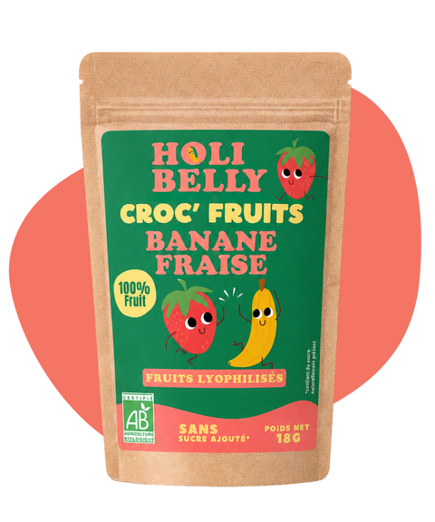 Croc' Fruits Banane Fraise