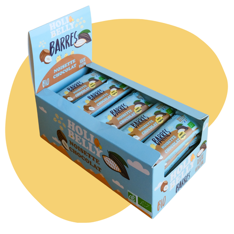 Barres Noisette Chocolat