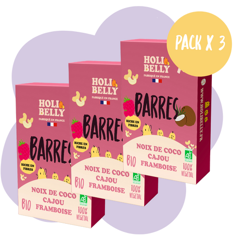 Pack barres Framboise