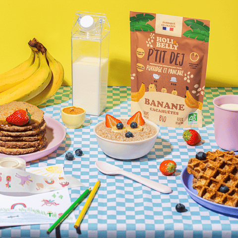 P'tit Déj Banane Cacahuètes